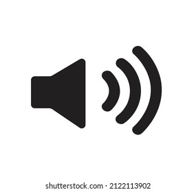 Speaker icon. volume icon vector illustration