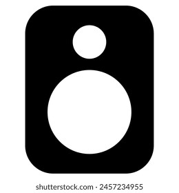 Speaker icon for web, app, infographic, etc