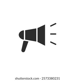 Speaker icon web design in vector