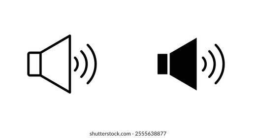 Speaker icons for app and websites.