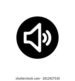 Iconos de altavoces para tus diseños de sitios web, aplicaciones, interfaz de usuario, folletos, banners, plantillas. Ilustración vectorial, EPS10, píxel perfecto.