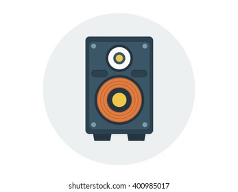 Speaker Illustration - Flat Icon