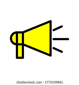 Sprecher- oder Ankündigungs-Symbol