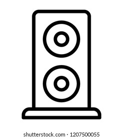 A speaker also known as output device 