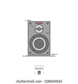 Speaker - Line color icon