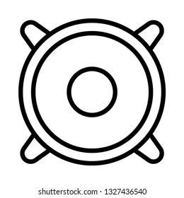 speaker line icon