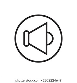 Lautsprecherzeile neues Vektorsymbol