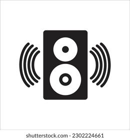 speaker line new vector icon