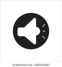 icono de nueva línea de altavoz