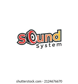 Speaker Logo design. Sound Systems Logo design vector. nging audio sound system