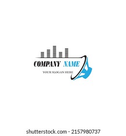 Speaker Logo design. Sound Systems Logo design vector