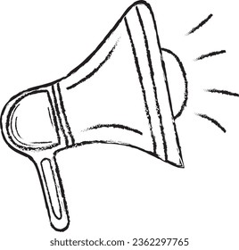 Speaker, Megaphone Icon Vector Logo Design Template