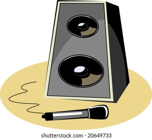  speaker with micro phone	