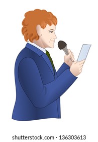 Speaker with microphone