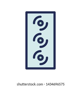 speaker multimedia logo or icon illustration. Perfect use for website, app, pattern, design, etc.