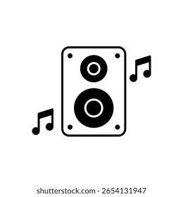 Speaker Music Audio Fill Icon	