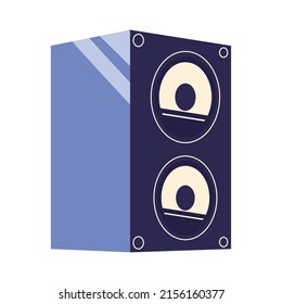 speaker music device icon isolated