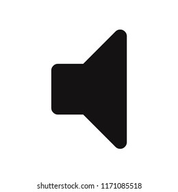 Speaker mute vector icon