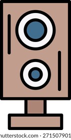Vector de diseño de iconos Nuevos de altavoz