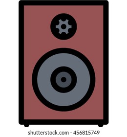 speaker outline icon