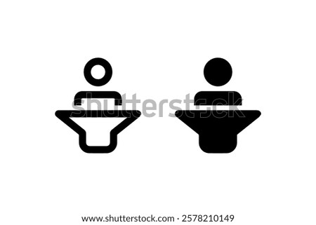 Speaker at Podium Icon for Presentations vector