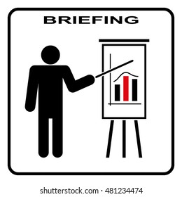 Speaker Presentation Speech Stick Figure Pictogram Icon