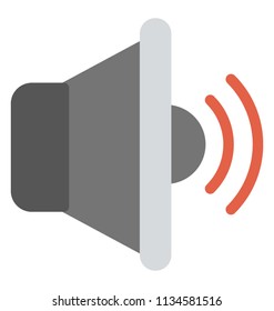 
Speaker representing volume concept
