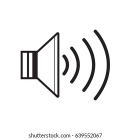 speaker simple  icon 