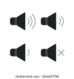 Speaker Simple vector sign 