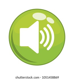 speaker sound button icon