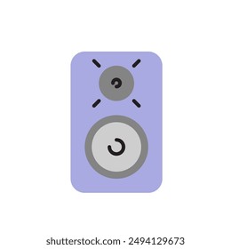 Sonido de altavoz para icono de gadget 