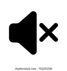 speaker / sound icon (off)