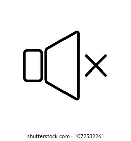 speaker - sound icon vector