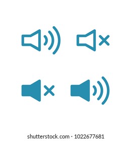 Speaker, Sound Icon Vector Template