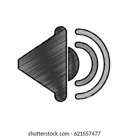speaker sound isolated icon