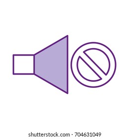 speaker sound off isolated icon