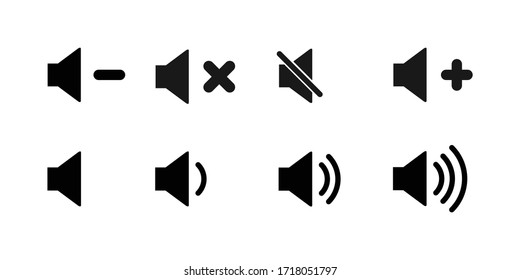 Speaker sound vector icon 