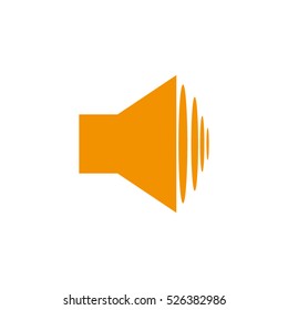 speaker, sound, vector icon, eps10