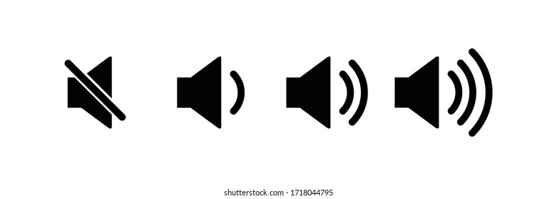 Speaker sound vector icon ...eb site and mobile app