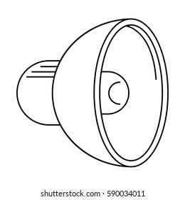 speaker sound volume thin line