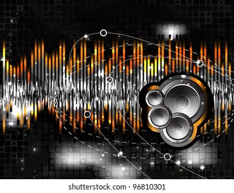 Speaker and sound wave