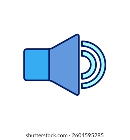 Speaker with Sound Waves Icon