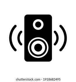 Speaker symbol icon vector illustration