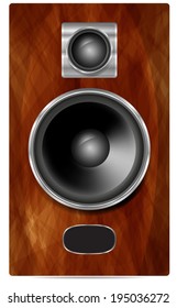 Speaker system. Vector illustration.