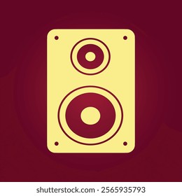 Speaker trendy artwork beauteous abstract vector illustration colorful useable design.eps