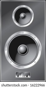 Speaker. Vector element for design.