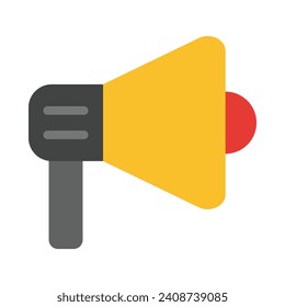 Speaker Vector Flat Icon For Personal And Commercial Use.
