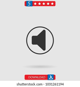 speaker vector icon