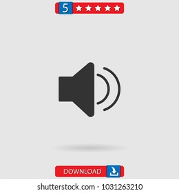 speaker vector icon