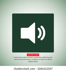 Speaker  vector icon